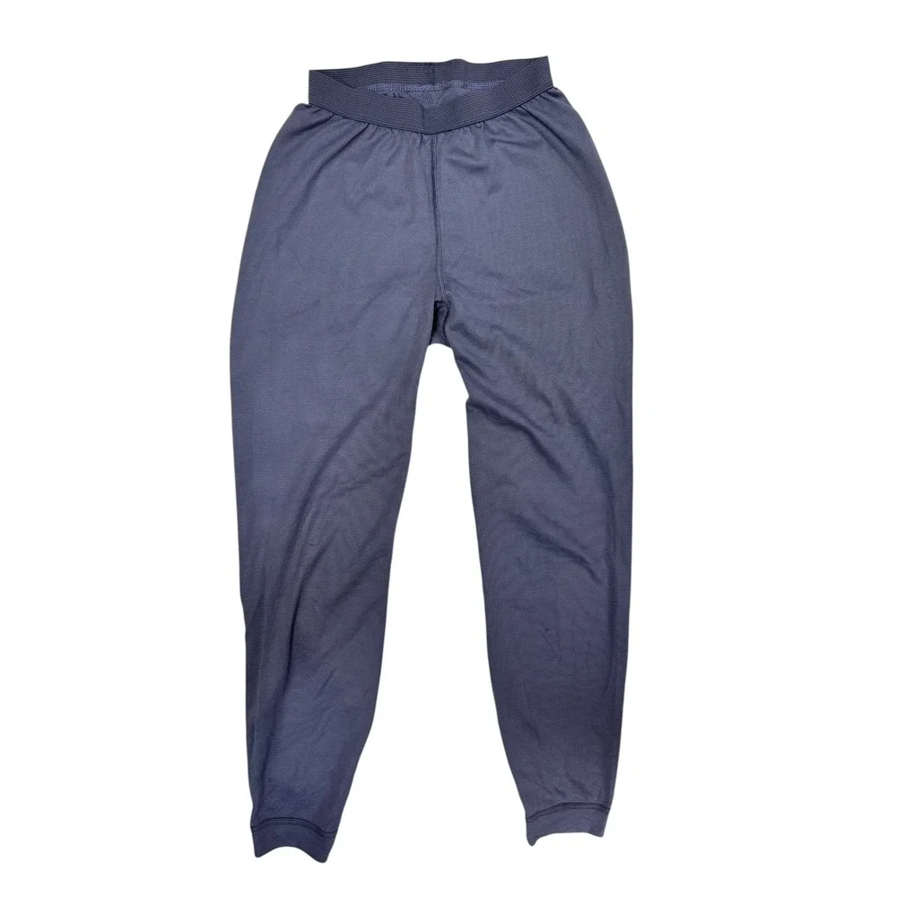 Patagonia Capilene Men's Activewear Base Layer Pants Size S Blue Made in USA